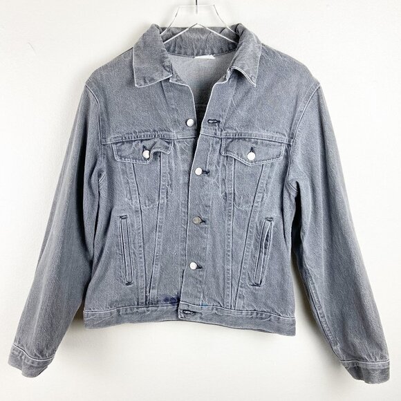 BRISTOL BLUES | VINTAGE Denim jacket in Gray - Picture 1 of 5